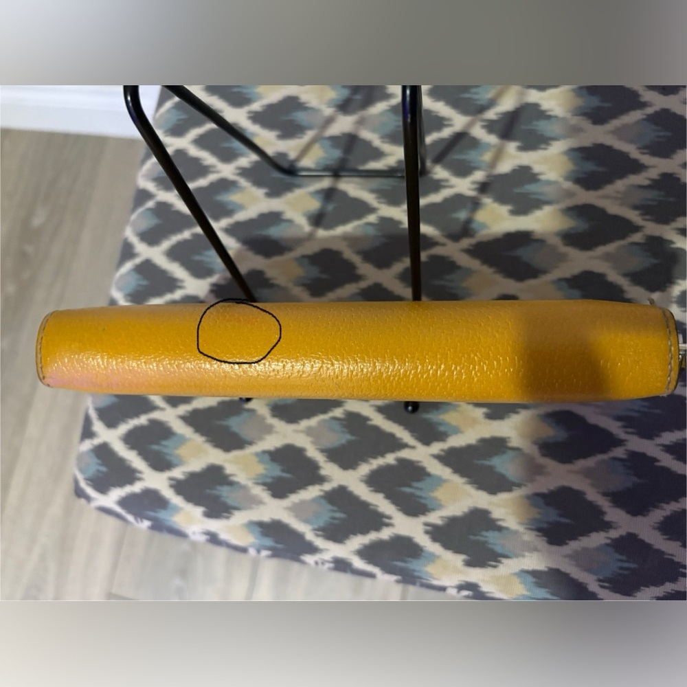 EUC Kate Spade Yellow Women's Continental Wallet - Picture 10 of 12